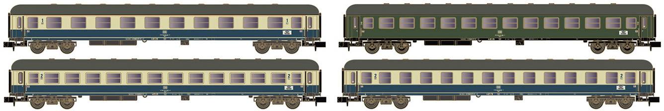 Arnold HN4315 N 4er set Interzone train of DB