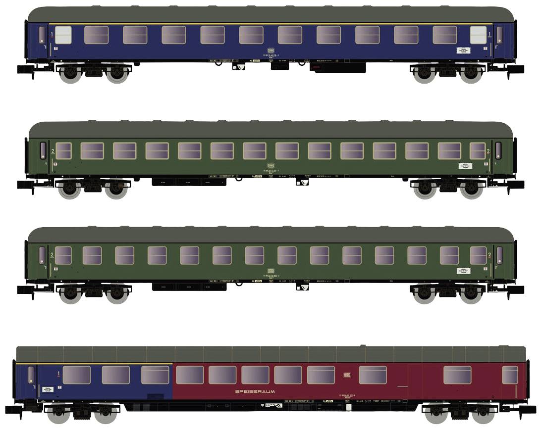 Image of Arnold HN4359 N 4er-Set Passenger wagon of DB