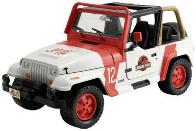 JADA TOYS Jurassic Park 1992 Jeep Wrangler 1:24 Model car 