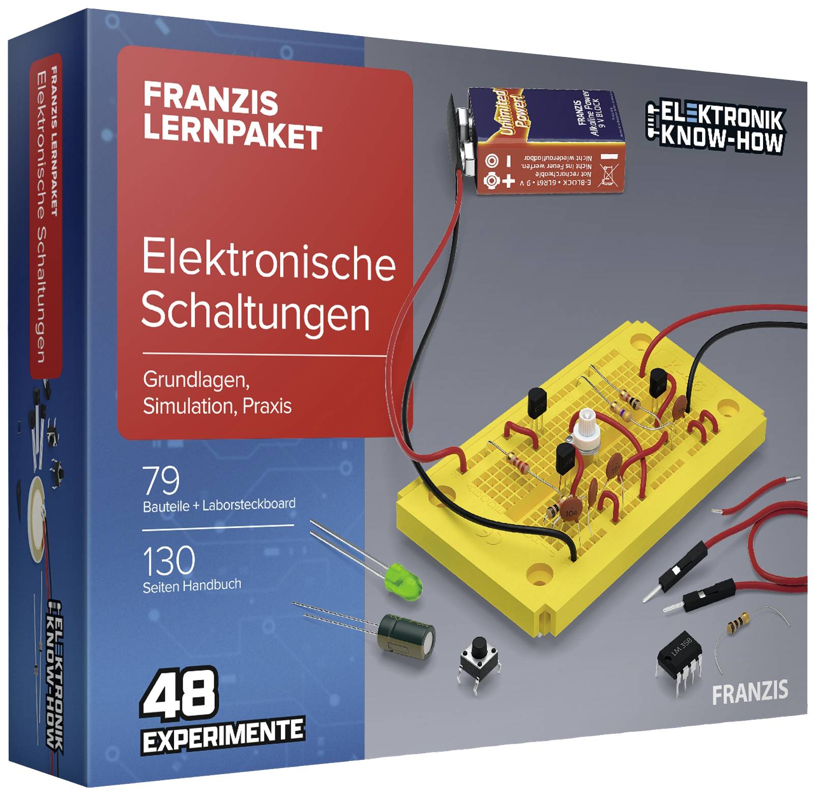 Image of Franzis Verlag Elektronische Schaltungen 67164 Course material 14 years and over
