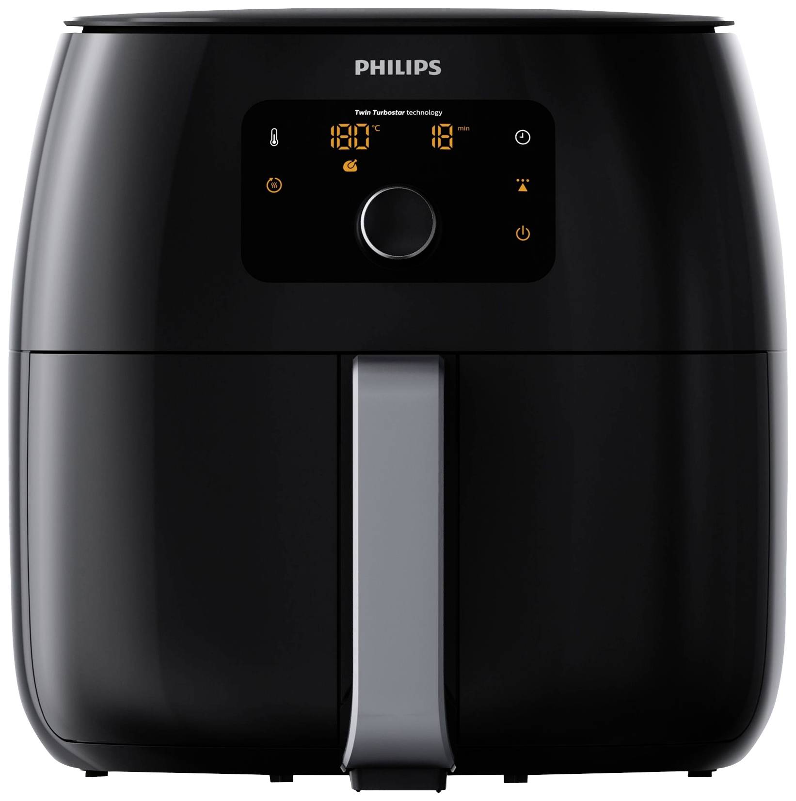 Philips Home Premium XXL HD9650/90 Air fryer 1.4 kg 2225 W Temperature pre-set, Timer function, with display Black