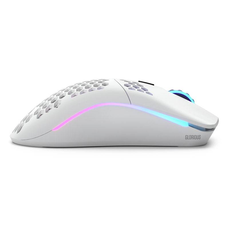 Glorious PC Gaming Race Model O Gaming mouse Radio Optical White