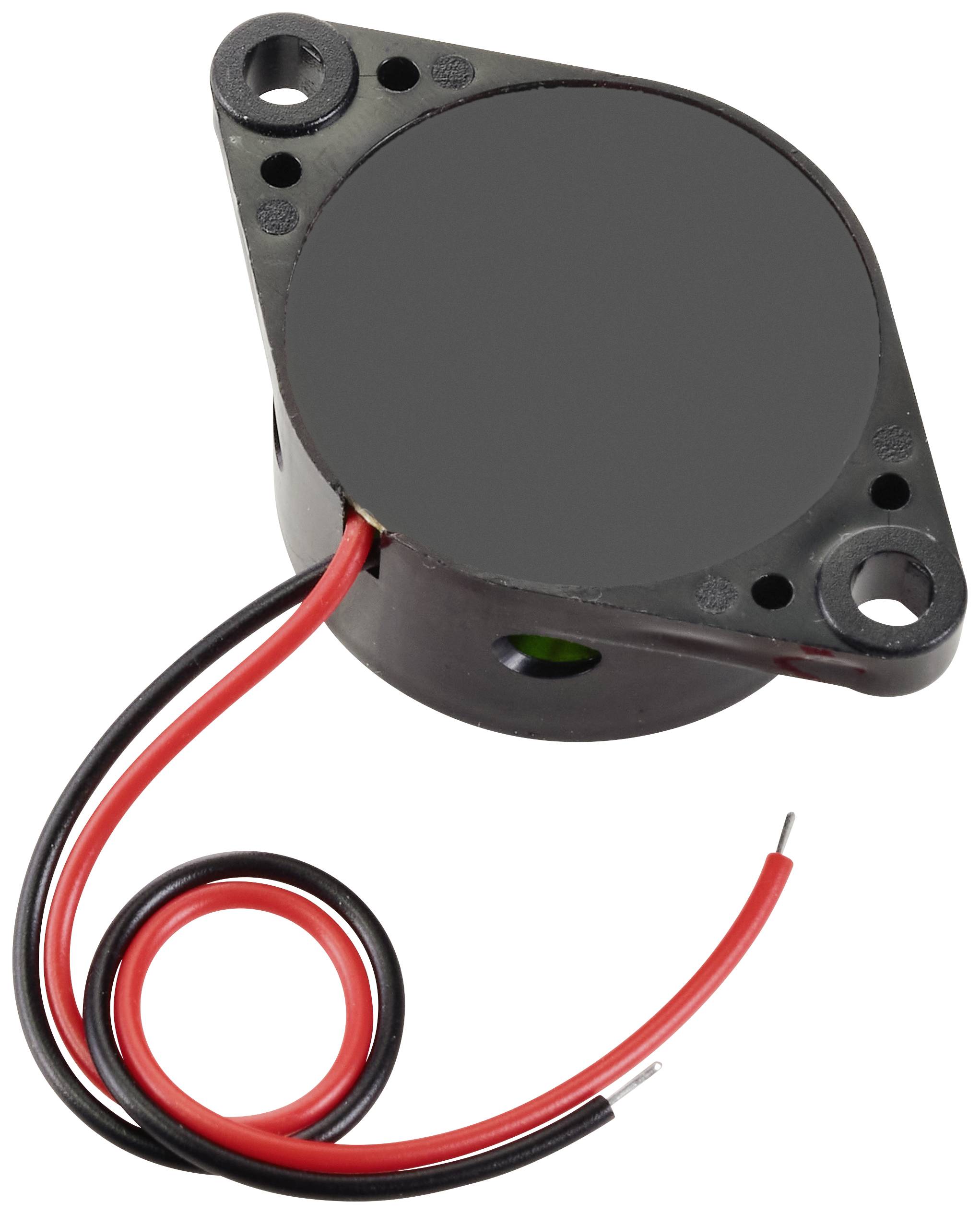 Buzzer Miniatura TRU COMPONENTS - 12V, 75 DB, Con Anello Rosso - Foto 5