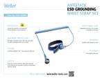 Weller T0051403899 Antistatic ESD grounding strap set