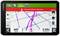 A satellite navigation device shows a road map with a route on Interstate 35. A warning message at the top reads: 'Forward Collision Warning'. Speed: 60 mph, Estimated Time of Arrival: 2:05 PM.