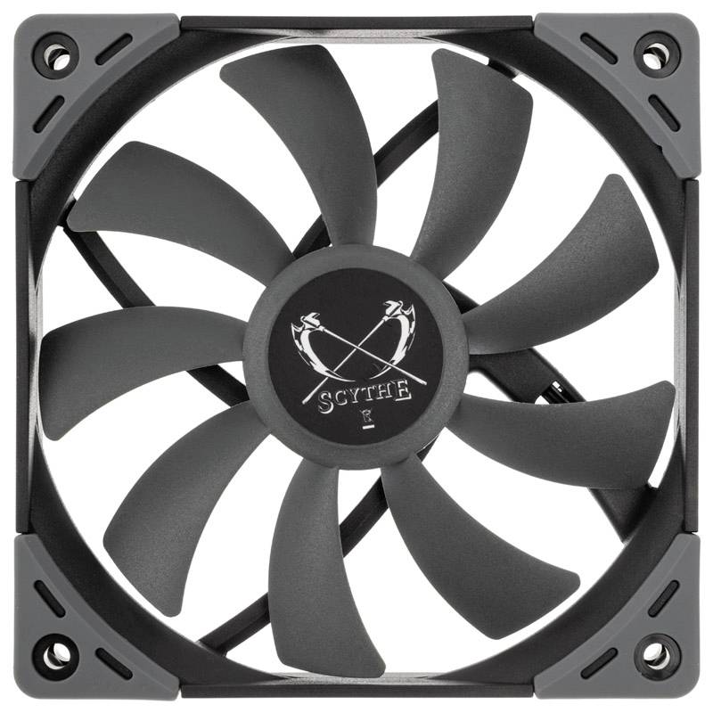 Scythe Scythe Kaze Flex Slim PWM Lüfter, 300-1800U/min - 120mm PC fan Black (W x H x D) 120 x 120 x 17 mm-1