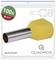 '100x Cable Ferrules 6mm²' pictured on packaging with yellow plastic collar. Manufacturer name 'Quadrios' and article number 22C439.