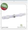 Quadrios 22C461 Butt joint + heatshrink 0.25 mm² 0.34 mm² Insulated White 1 Set