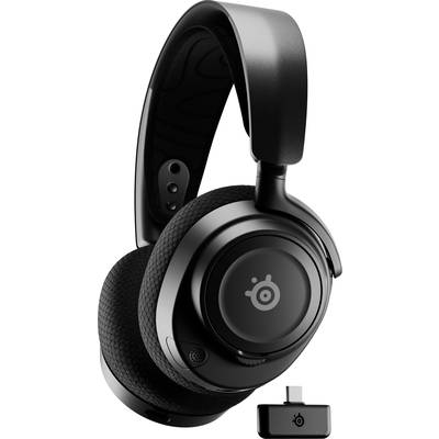 Steelseries Arctis Nova 7 Gaming  Over-ear headset Bluetooth® (1075101), Cordless (1075099) Stereo Black Microphone nois
