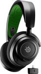 Steelseries Arctis Nova 7X Gaming Over-ear headset Bluetooth® (1075101), Cordless (1075099) Stereo Black, Green Microphone noise cancelling Headset, Volume control, Microphone mute