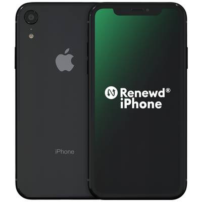 Apple refurbished iPhone XR Refurbished (very good) 64 GB 6.1 inch (15.5 cm) iOS 14 12 MP Black-0