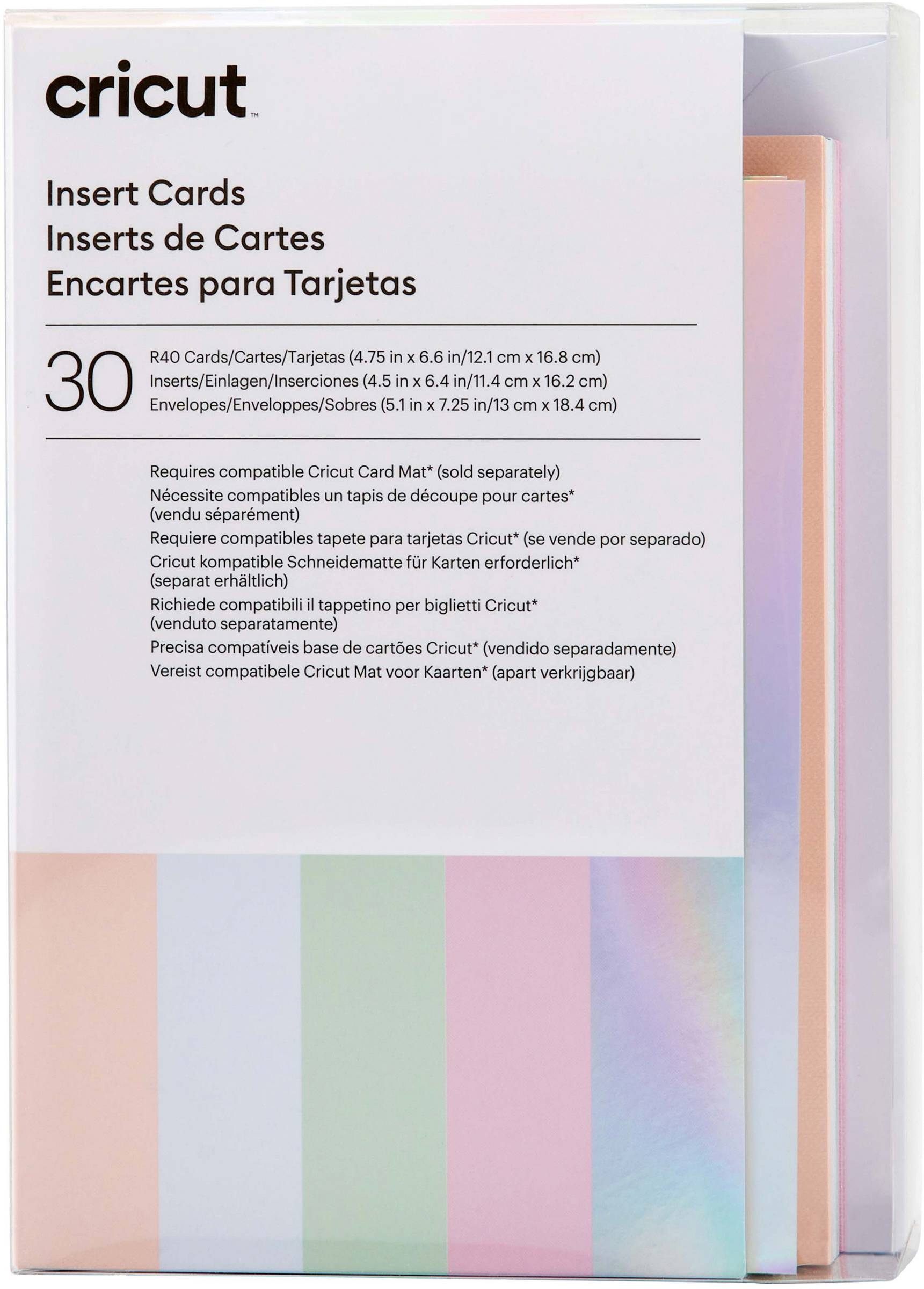 Buy Cricut Insert Cards Princess R40 Card set Tulip blue, Powder