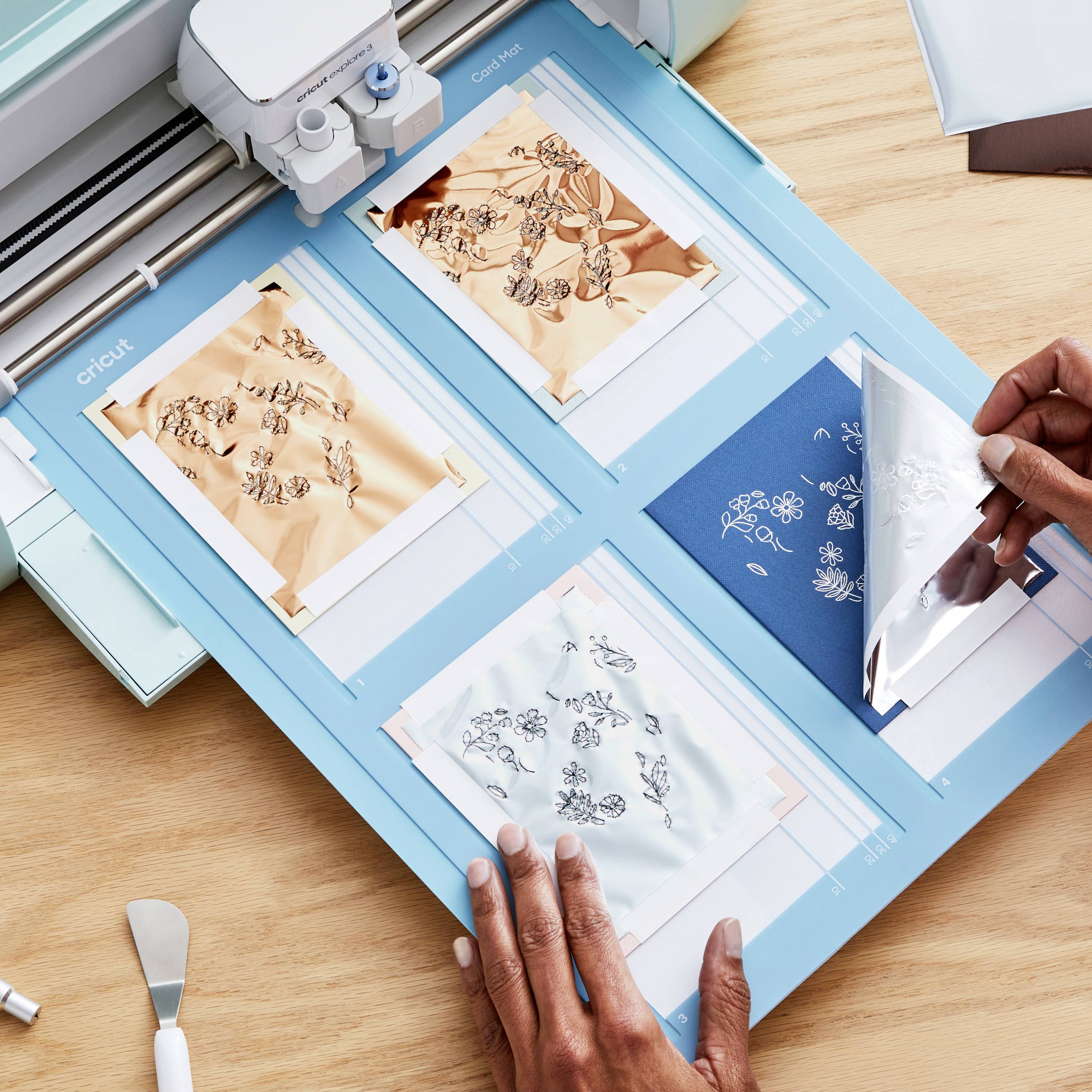 Cricut Card Mat Cutting pad Blue