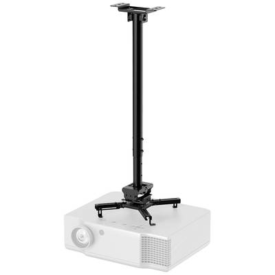 Image of Neomounts CL25-550BL1 Projector ceiling mount Roof suspension bracket, Swivelling/tiltable, Height-adjustable, Swivelling Max. distance to floor/ceiling: 114.5