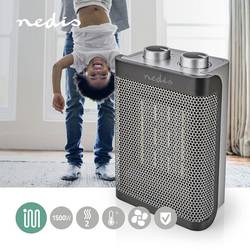 Nedis HTFA16GY Ceramic fan heater HTFA16GY 15 m² Grey, Black | Conrad.com