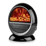 NEDIS HTFA21BK ceramic fan heater with realistic flame effect