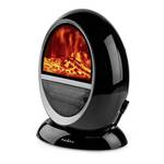 NEDIS HTFA21BK ceramic fan heater with realistic flame effect