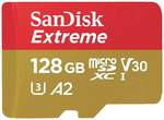SanDisk Extreme 128 GB microSDXC UHS-I Class 10