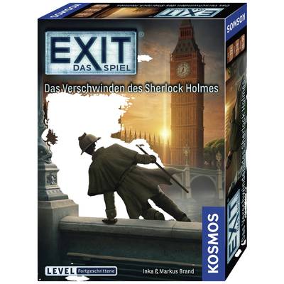 Kosmos EXIT® - Das Spiel: Das Verschwinden des Sherlock Holmes (F) 683269 No. of players (max.): 4