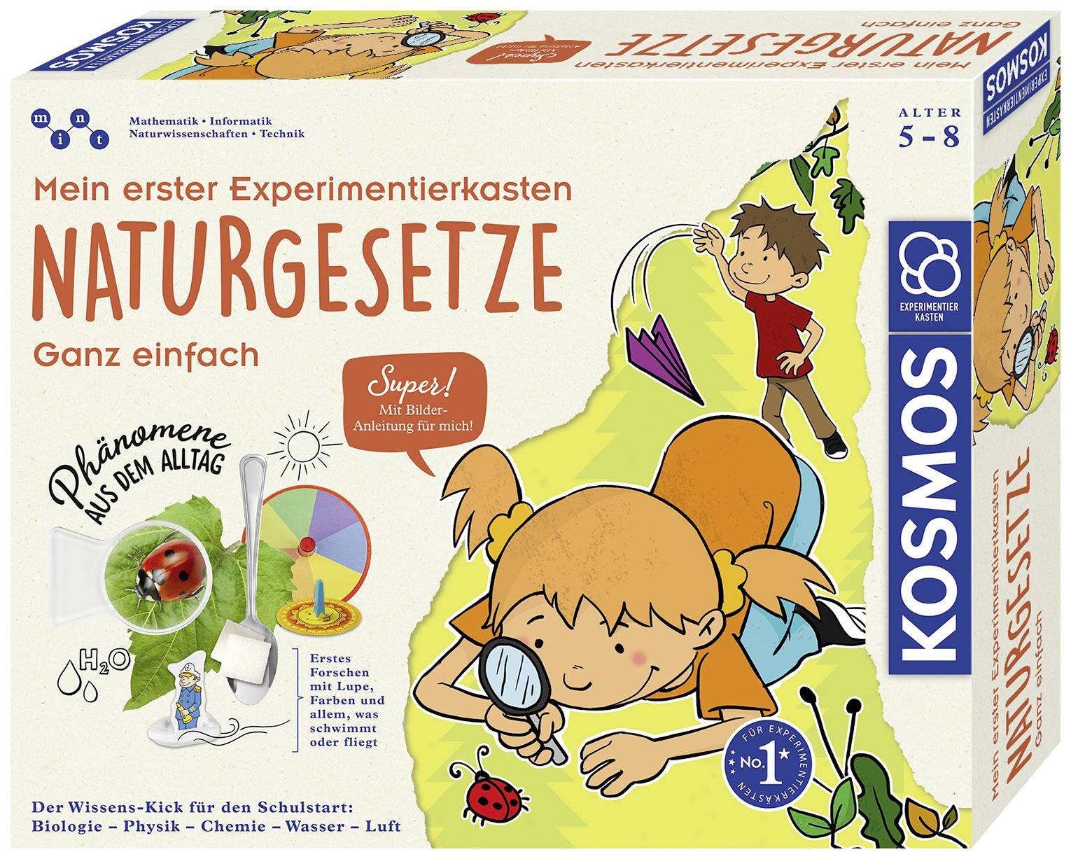 Image of Kosmos 602284 Mein erster Experimentierkasten Naturgesetze Science kit 5 years and over