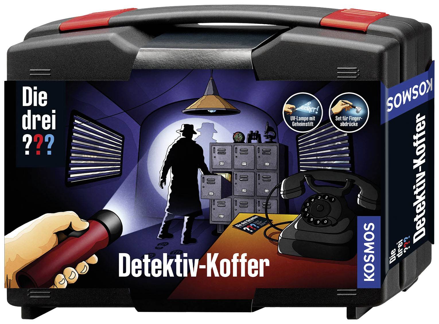Image of Kosmos 630553 Die drei ??? Detektivkoffer The Three Investigators Science kit (box) 8 years and over