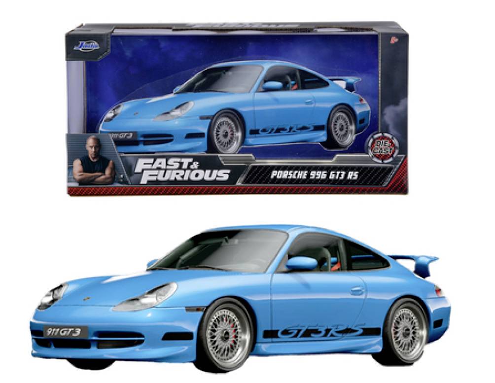 Image of JADA TOYS F&F Brians Porsche 996 GT3 RS 1:24 Model car