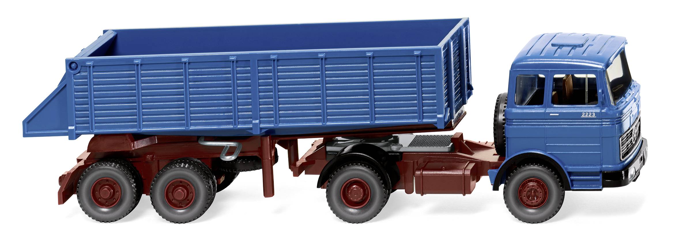 Image of Wiking 0677 09 H0 HGV Mercedes Benz Rear dumper truck