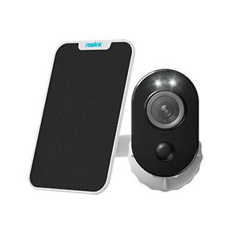 Solar-powered security camera, suitable for wireless and eco-friendly outdoor security solutions.