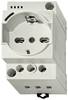 Enclosure outlet Finder 7U.00.8.230.0000 Grey (RAL 7035)