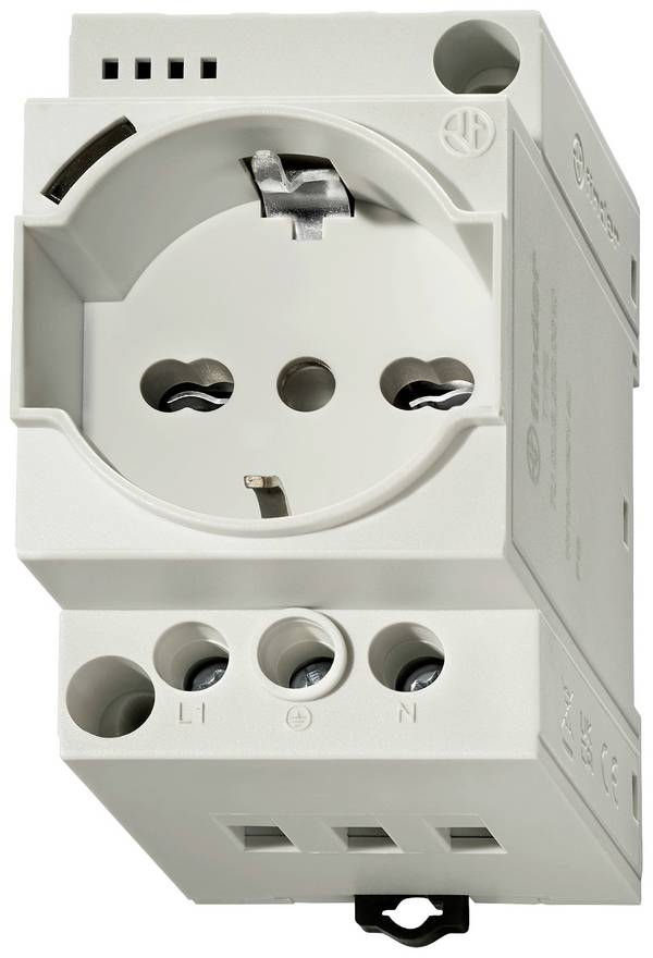 Enclosure outlet Finder 7U.00.8.230.0010  Grey (RAL 7035)