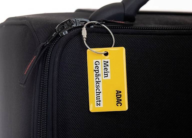 ADAC 0054005020 NFC tracker Luggage tracker Yellow