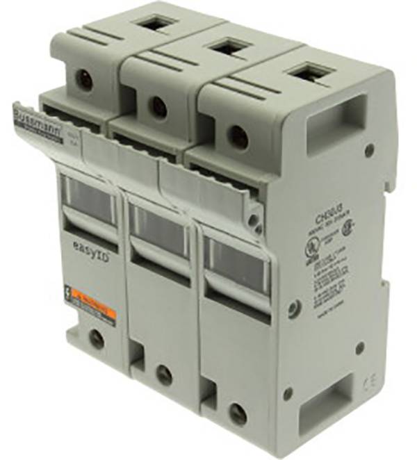 Eaton CH30J3 Fuse holder 3-phase 3-pin 30 A 600 V 2 pc(s)