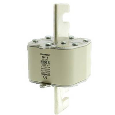 NH Fuse Unit; Inscription: 'NH 4', '1000 A', '500V AC'. Suitable for industrial electrical fuse systems.