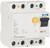 White Eaton residual current circuit breaker (RCD) for 25A, with test button, blue connection openings, suitable for 230V/400V AC.
