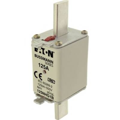 Image of Eaton 125NHG1B NH fuse with blown fuse indicator Fuse size = 1 125 A 500 V 3 pc(s)