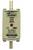 Bussmann 50A Fuse Link, Type NH00, compliant with IEC 60269-2 standard. Suitable for 120kA at 500V. Corrosion-resistant and free from Cd/Pb.