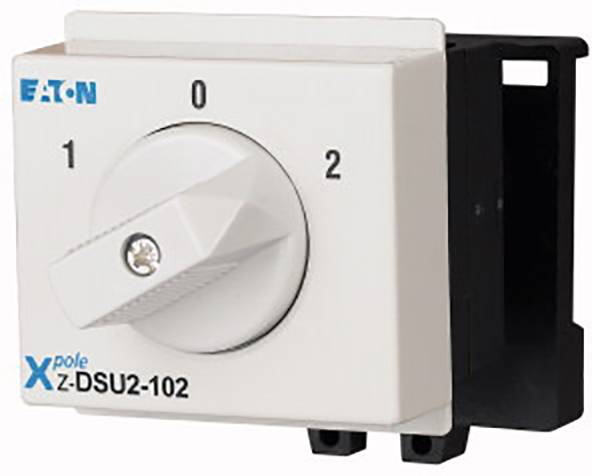 Switch with positions 0, 1 and 2. Labelled with 'X x-DSU2-102' and logo in the top left corner.