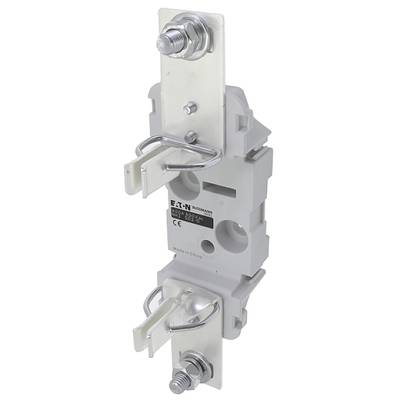 Metal and plastic electrical fuse holder, suitable for industrial applications.
