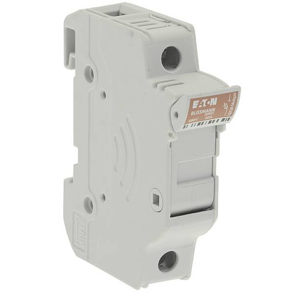 Eaton CHM1DU Fuse holder 1-phase Suitable for Micro fuse 10.3 x 38 mm 1-pin 32 A 690 V 12 pc(s)