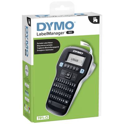 Buy DYMO LabelManager 160 Label printer Suitable for scrolls: D1 6 mm, 9  mm, 12 mm