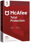 McAfee Total Protection, 1-Device, 1-Year, Windows/Mac/Android/iOS (Code in a Box)