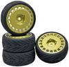 Reely 1:10 Road version, Sports car Complete wheels Devil RA Gold 4 pc(s)