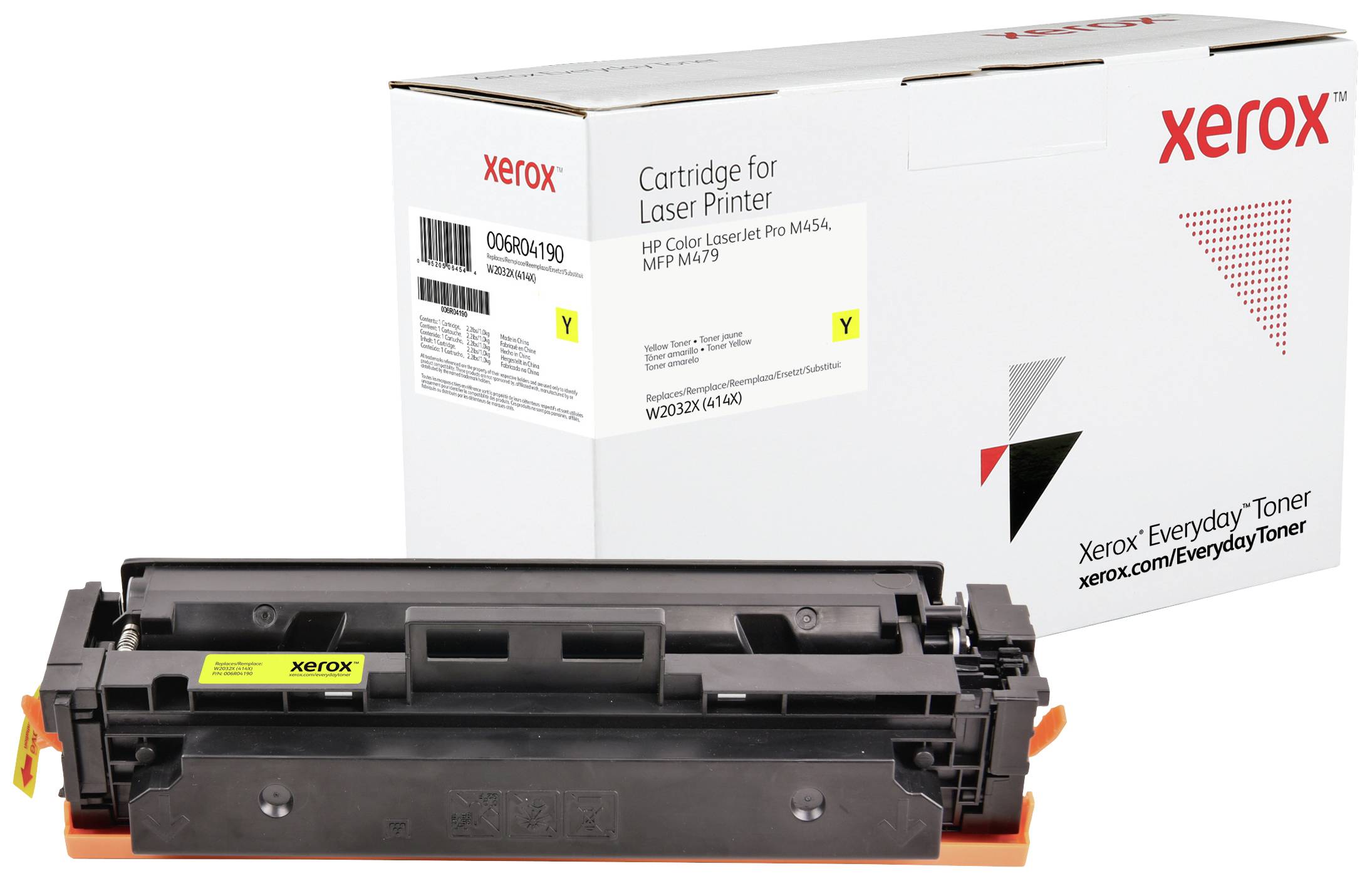 Ni bjærgning Integral Xerox Everyday Toner Single replaced HP 415X (W2032X) Yellow 6000 Sides  Compatible Toner cartridge | Conrad.com