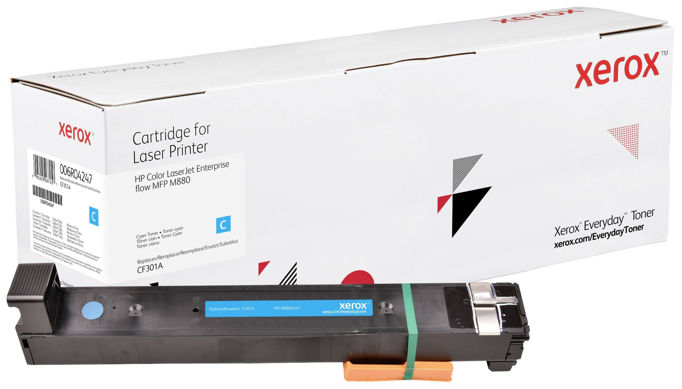 Xerox Everyday Toner Single replaced HP 827A (CF301A) Cyan 32000 Sides  Compatible Toner cartridge