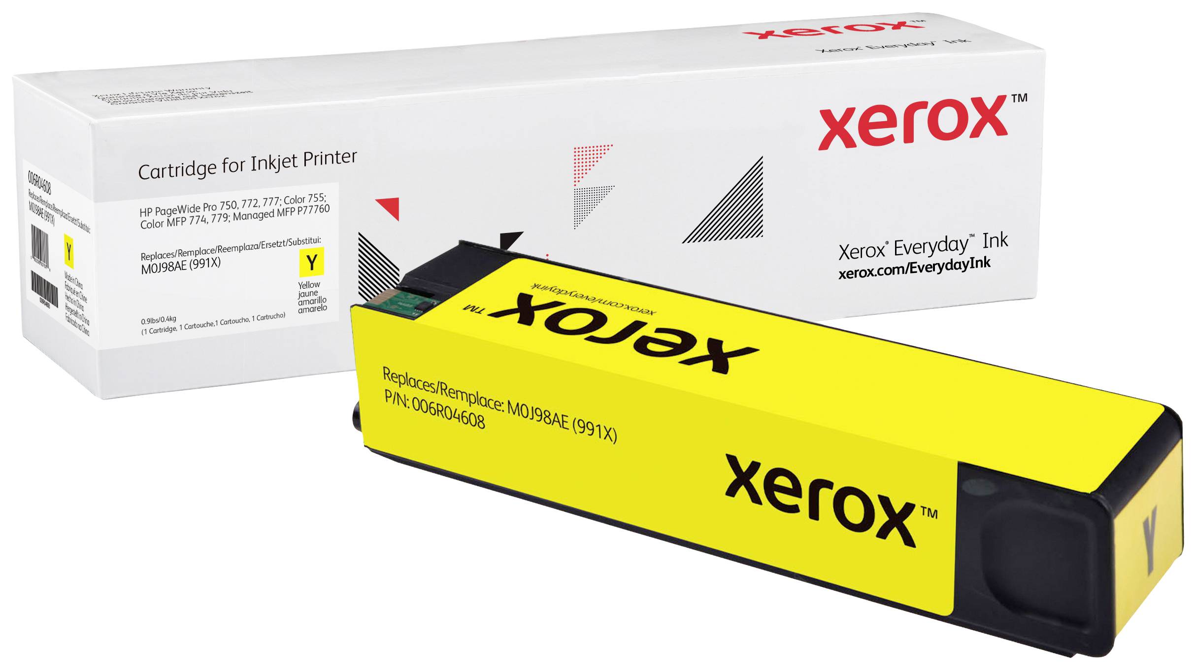 Xerox everyday toner single replaced hp 991x m0j98ae yellow 16000