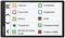 'Garmin navigation device screen with icons for address, favourites, history, TripAdvisor, Michelin Green Guide and more.'