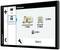 Navigation screen shows two motorhomes. Details of length (7.50 m) and width (2.30 m). Weight: 3.50 t. Selection: 'Motorhome'.