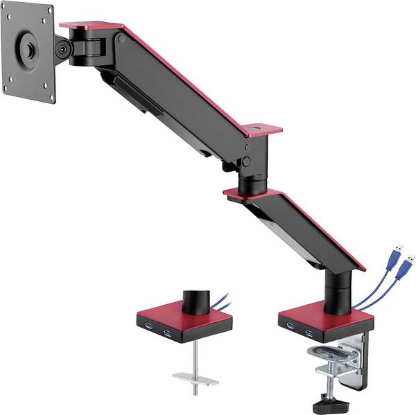 <br> My Wall<br> HL 25-1 L<br> <br> Monitor desk mount<br> 1 Display(s)<br> 43,2 cm (17") - 88,9 cm (35")<br> Black<br> Rotatable<br>