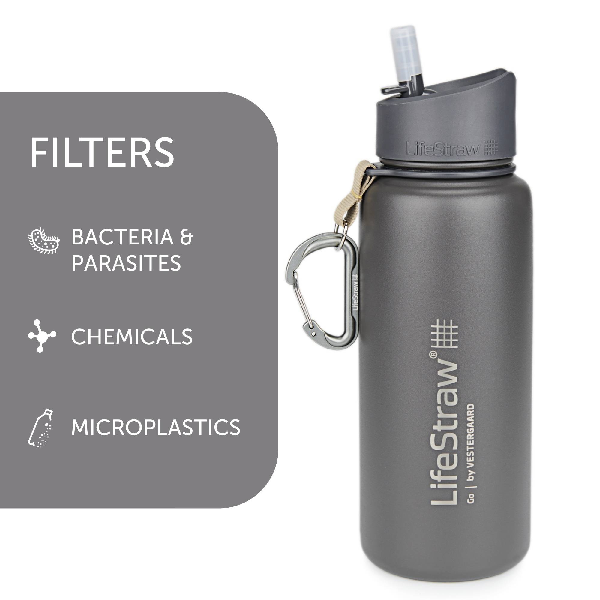 LifeStraw Drinks bottle 0.7 l Stainless steel 0066002154