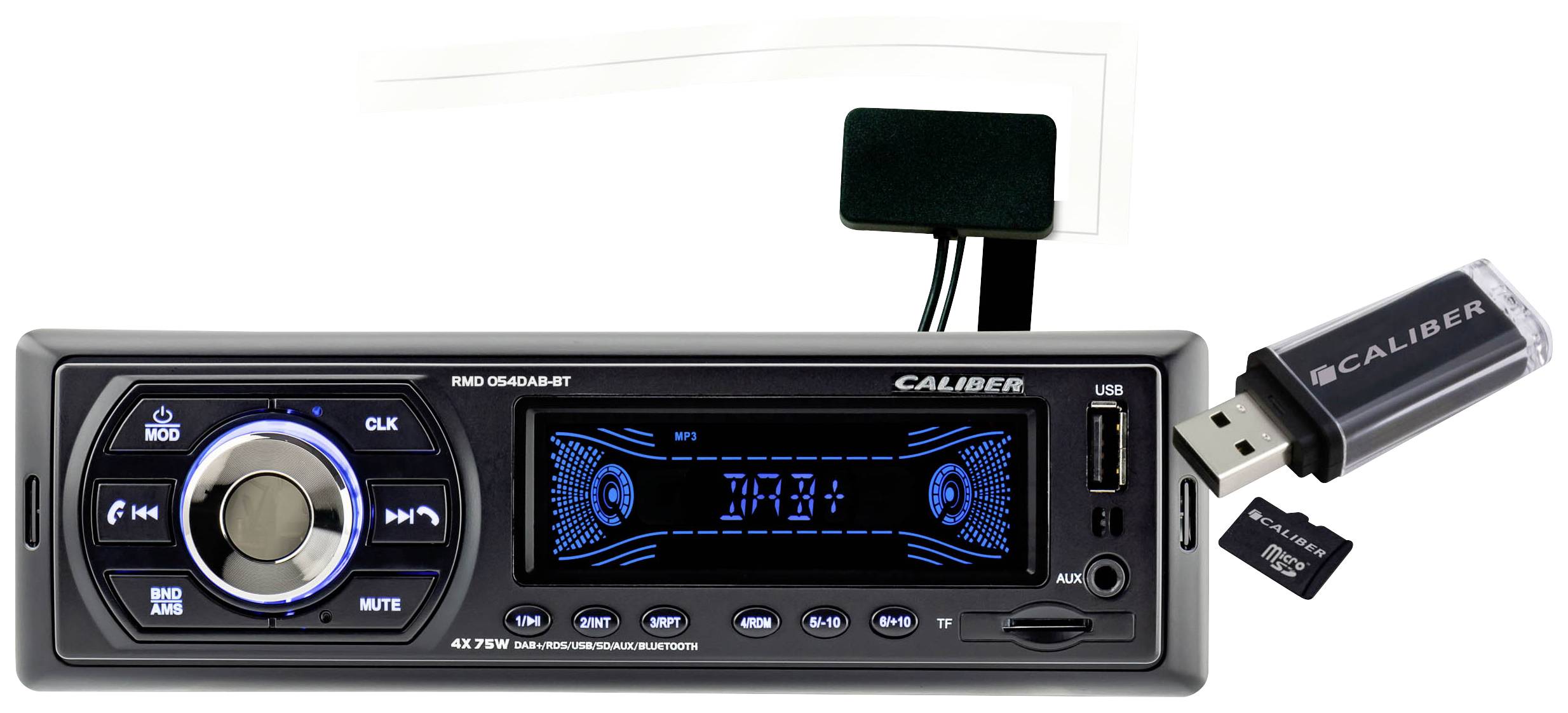 Autoradio mit Bluetooth und Flip Screen - 1 DIN - DAB+ und FM (RMD579DAB-BT)